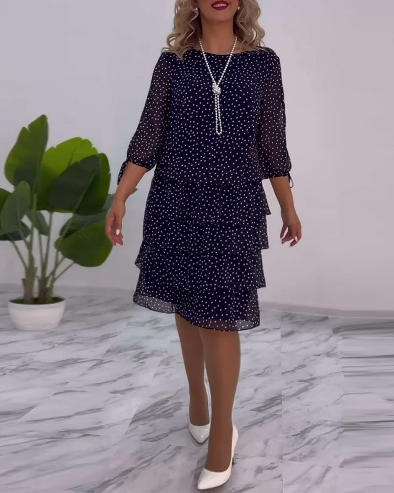 Auterelle | Robe élégante à pois
