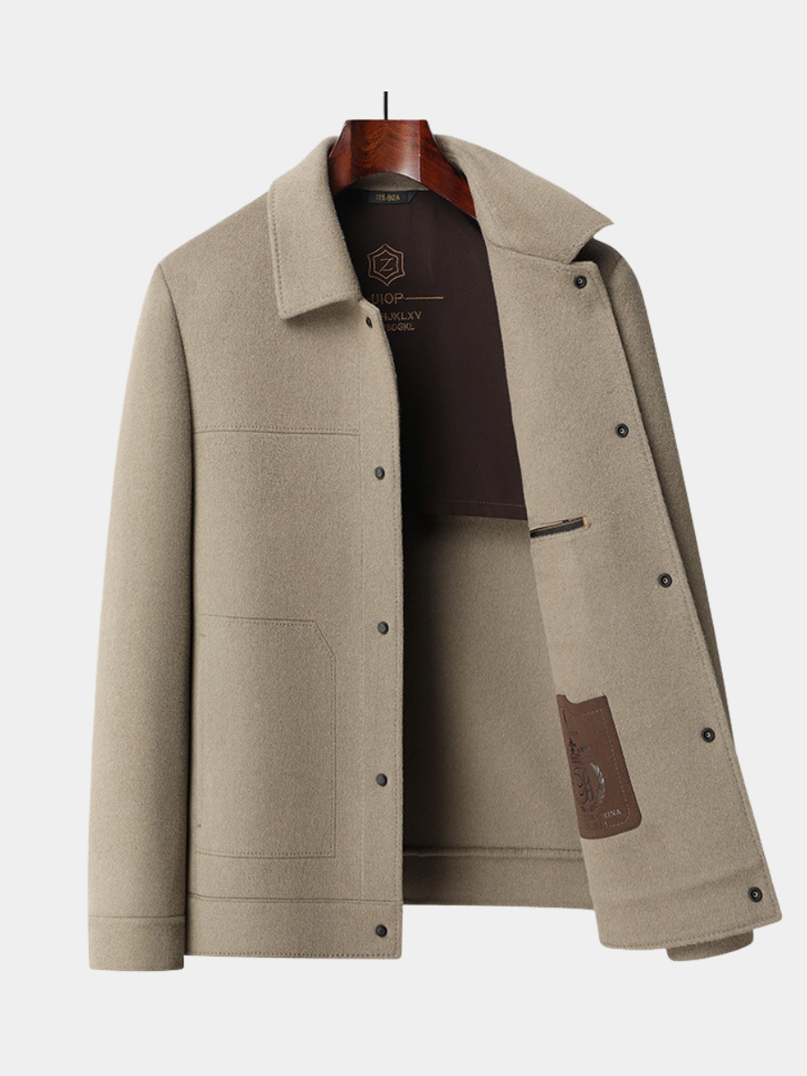 MANTEAU EN LAINE D'AUTOMNE