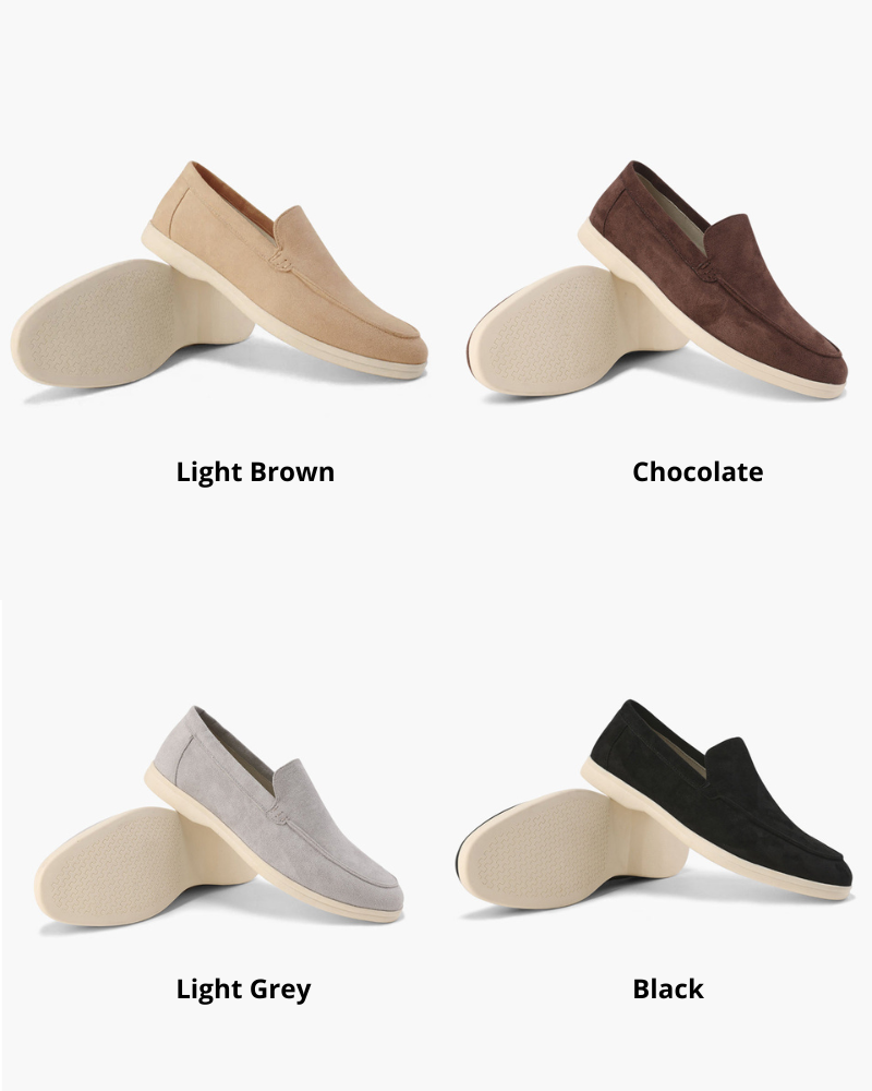 MOCASSINS EN CUIR SUEDE