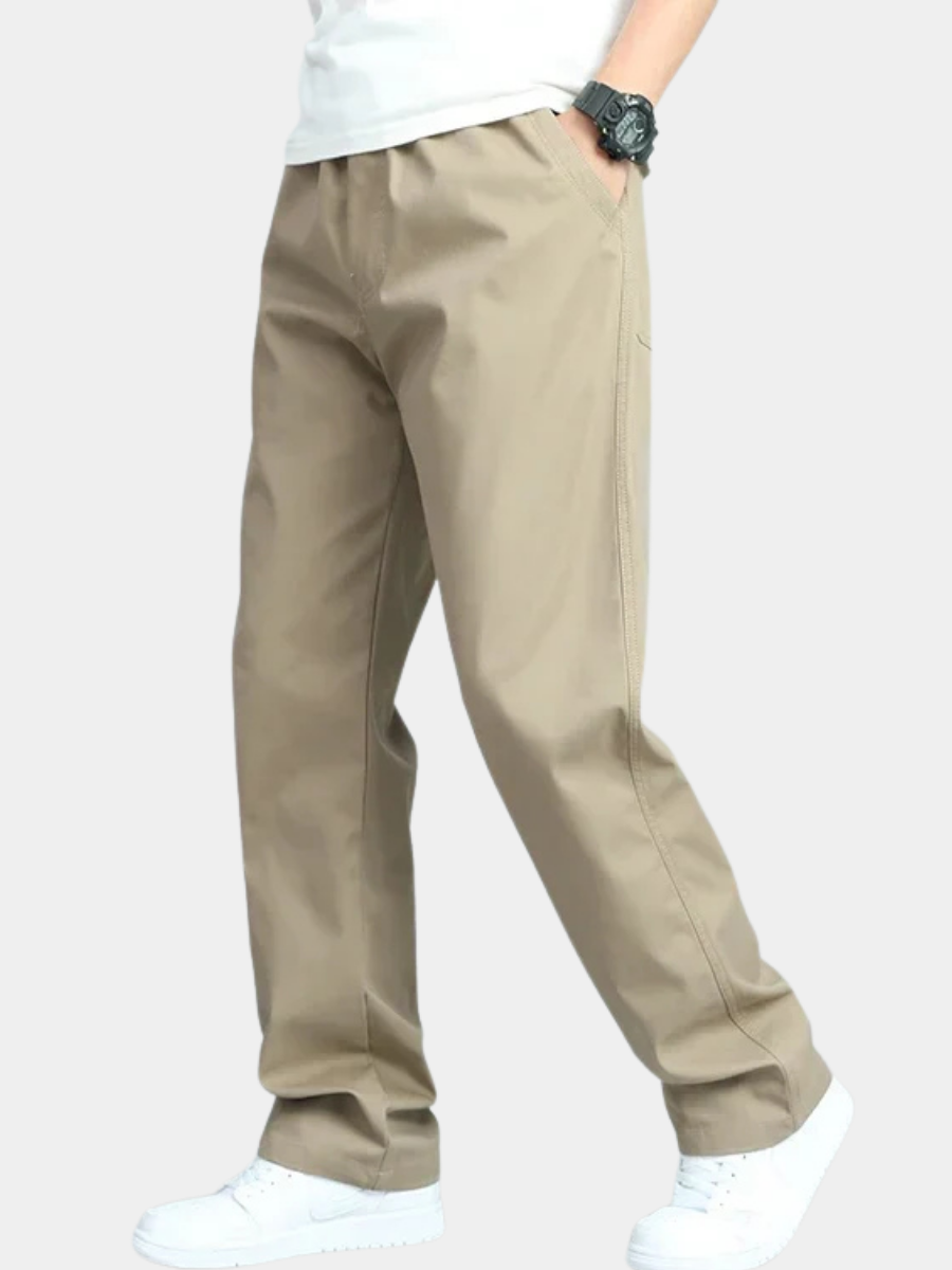 PANTALONS AMPLE HOMME EN COTON