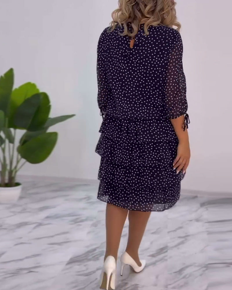 Auterelle | Robe élégante à pois