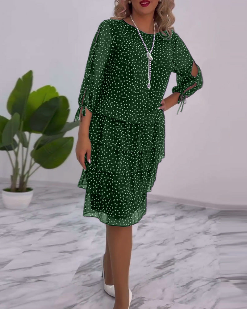 Auterelle | Robe élégante à pois