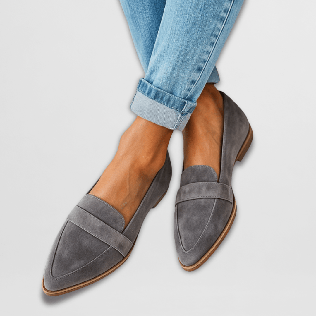 Helen | Mocassins orthopédiques en daim souple