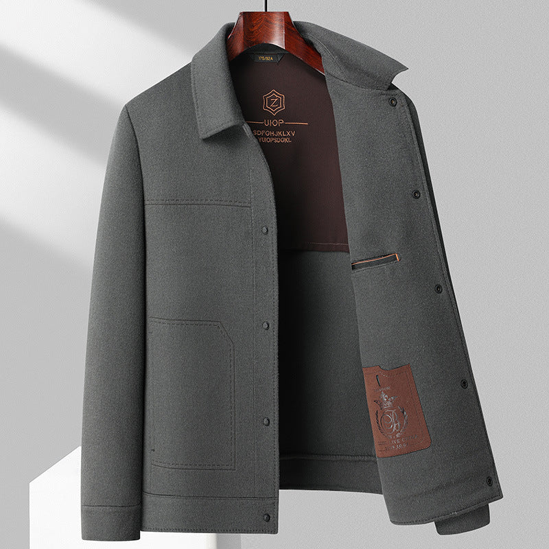 MANTEAU EN LAINE D'AUTOMNE