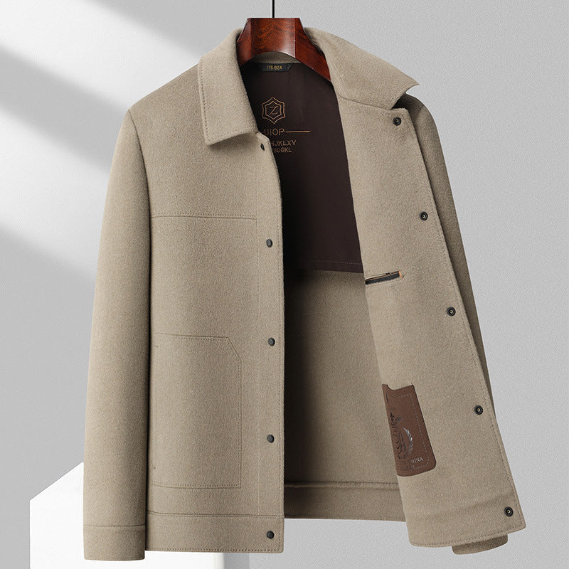 MANTEAU EN LAINE D'AUTOMNE