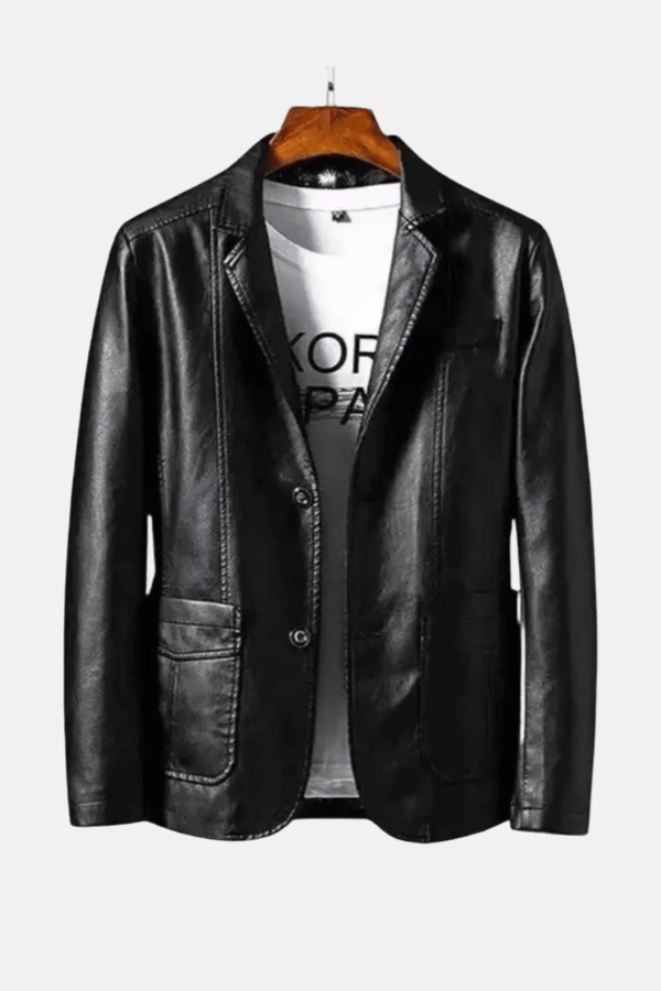 Veste en Cuir Business Casual