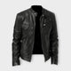 VESTE EN CUIR HAUT DE GAMME ÉLÉGANTE POUR HOMME