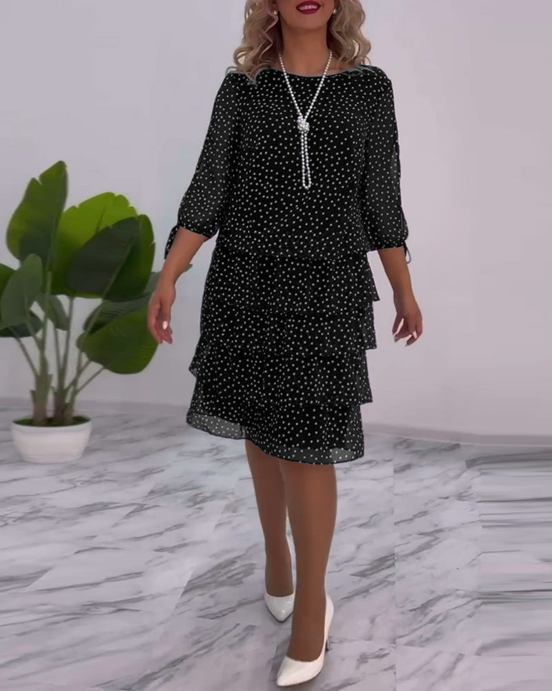 Auterelle | Robe élégante à pois