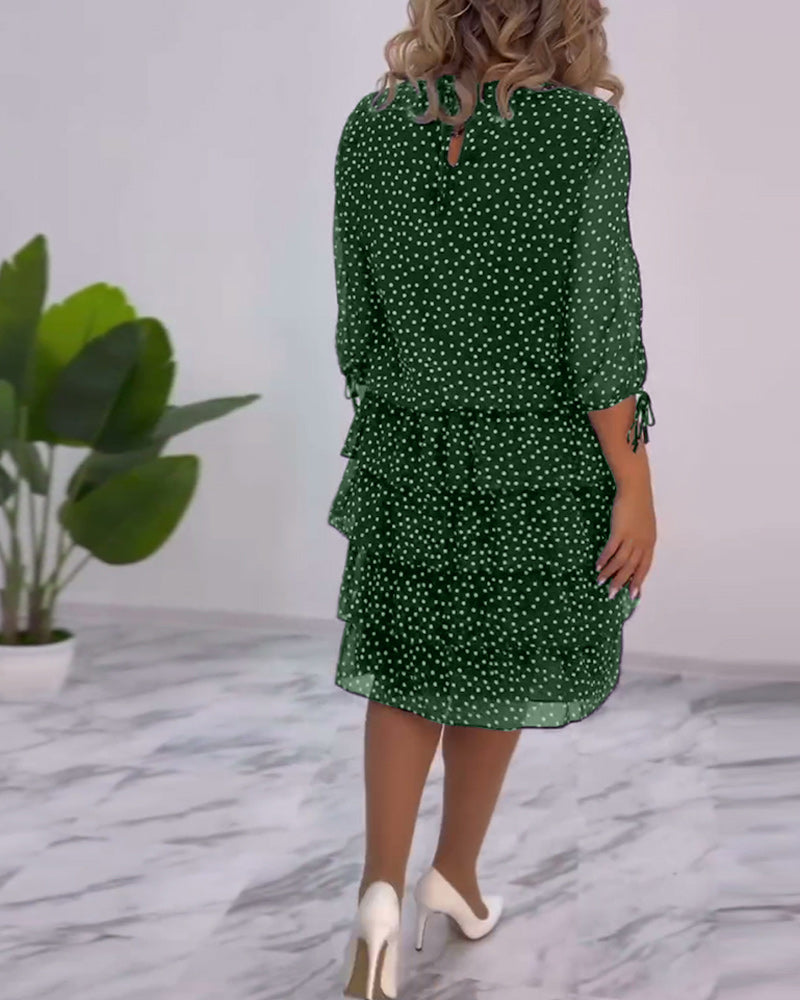 Auterelle | Robe élégante à pois