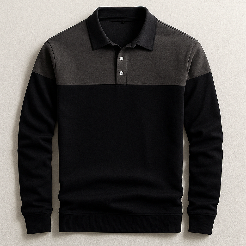POLO DE LUXE À MANCHES LONGUES
