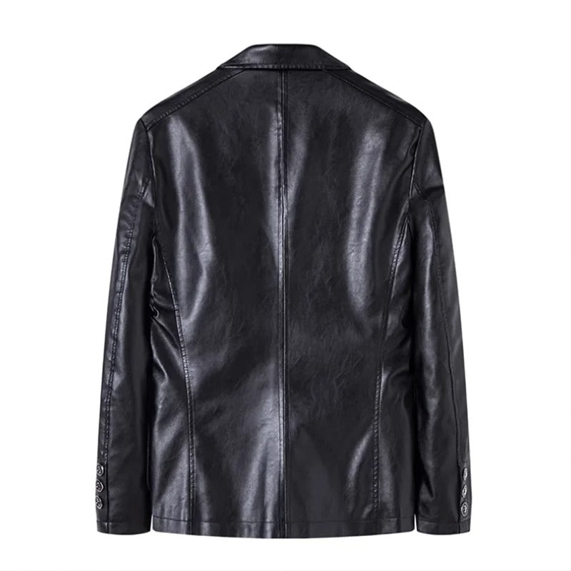 Veste en Cuir Business Casual